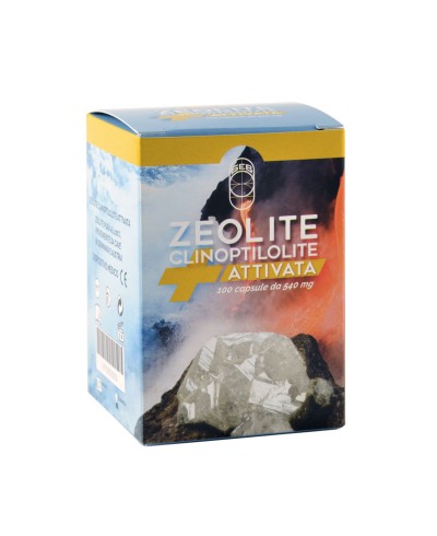 Zeolite Clinoptilolite Attivata – Alta Qualità – 100 capsule da 540mg